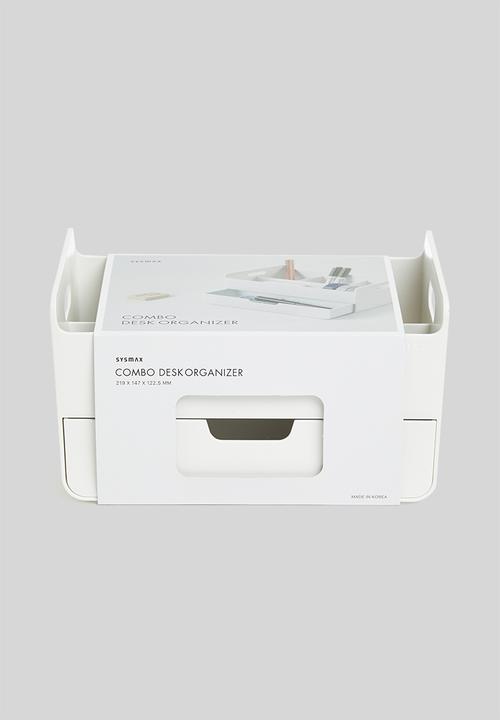 Litem - Combo desk organiser - white