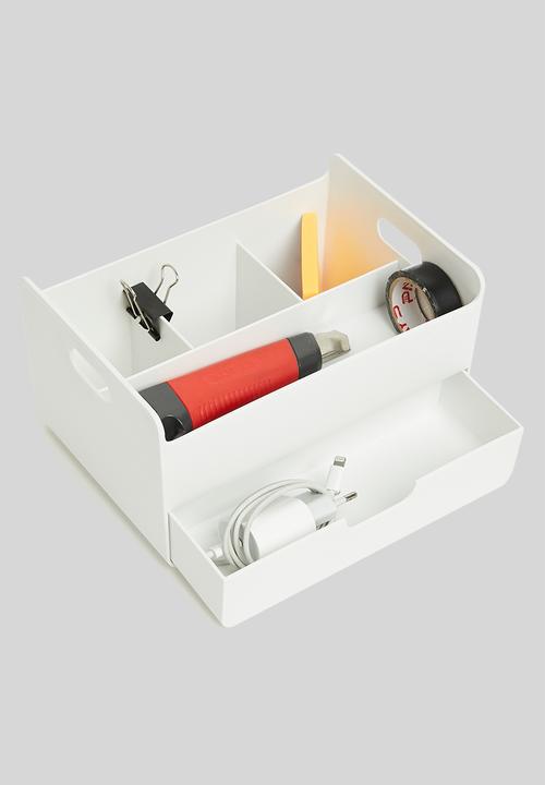 Litem - Combo desk organiser - white