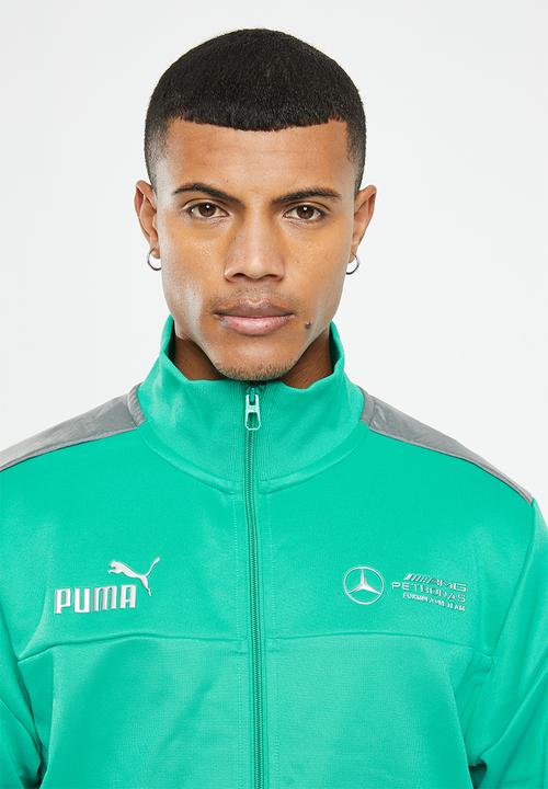 PUMA - Mapf1 mt7 monochrome track jacket - spectra green