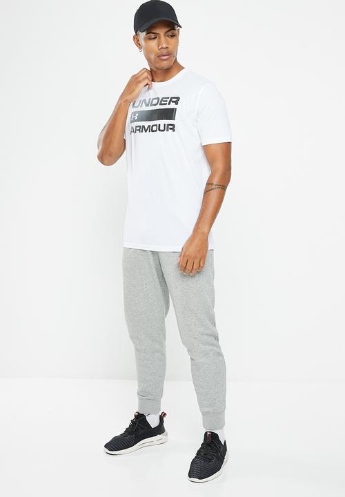 Under Armour - Ua team issue wordmark short sleeve - white
