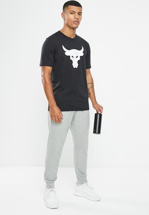 Under Armour - Ua project rock brahma bull short sleeve - black