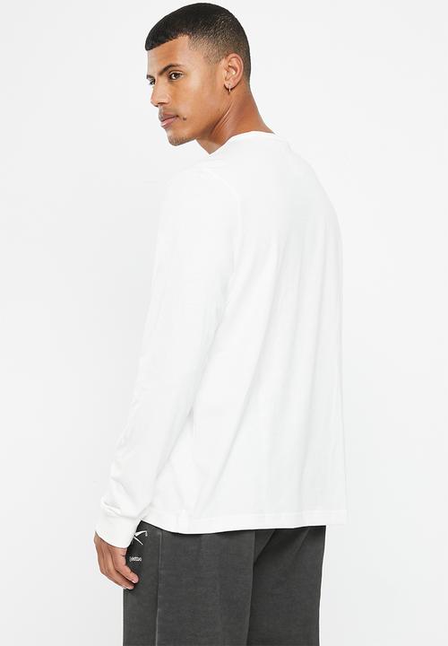 Reebok - Bb basketball aawh long sleeve tee - ecru