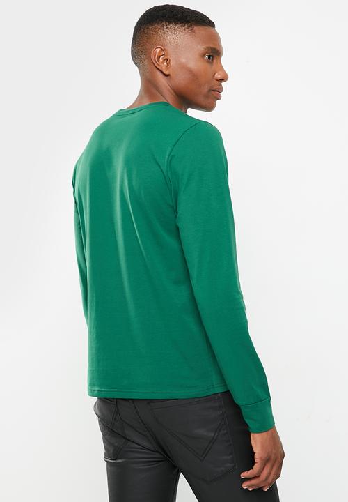 Valenta - Epic long sleeve T-shirt - bottle green