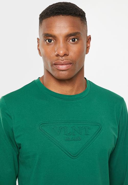 Valenta - Epic long sleeve T-shirt - bottle green