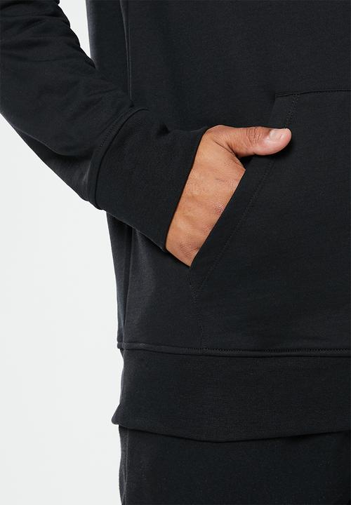 Reebok - Ri big stacked logo hood - black