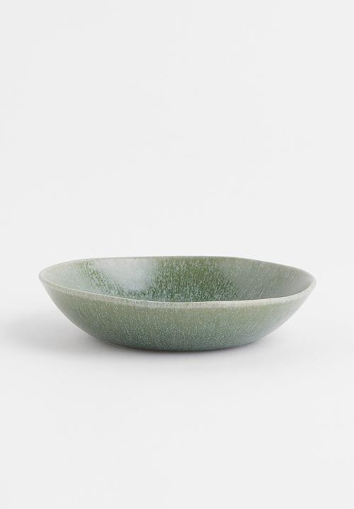 Stoneware bowl - green