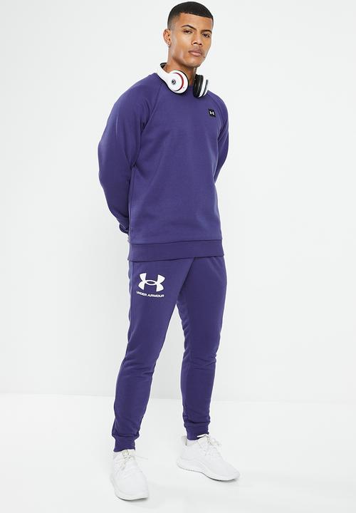 Under Armour - Ua rival fleece crew - sonar blue