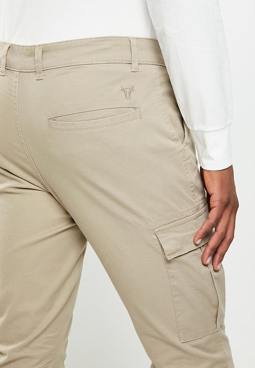 Valenta - Cargo pants - sand