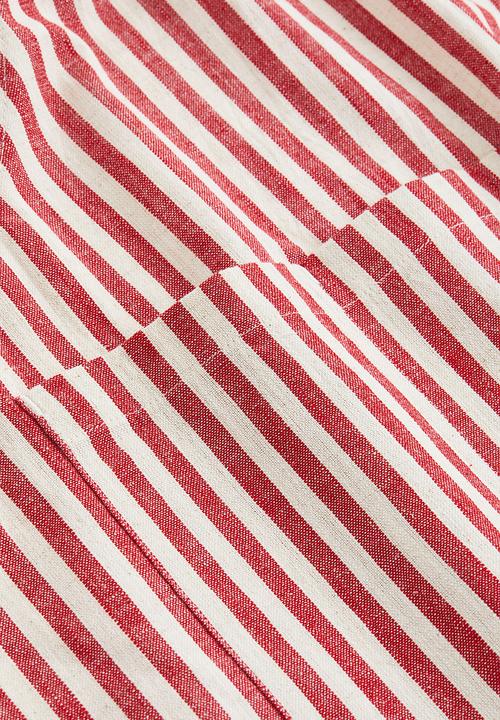 H&M - Striped apron - red/striped
