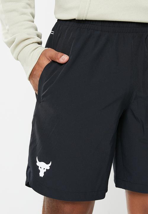 Under Armour - Project rock woven shorts - black