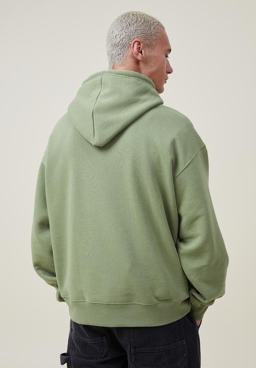 Cotton On - Mickey oversized hoodie - lcn dis matcha/keith haring freedom