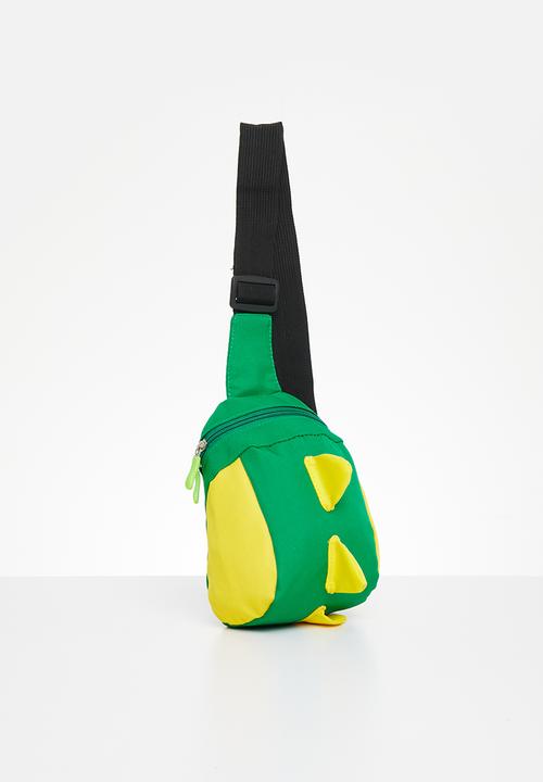 Pop Candy - Dino bag - green & yellow