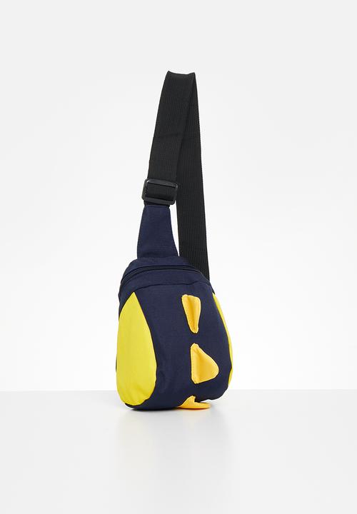 Pop Candy - Dino bag - navy & yellow