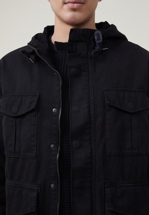 Cotton On - Military parka - black 