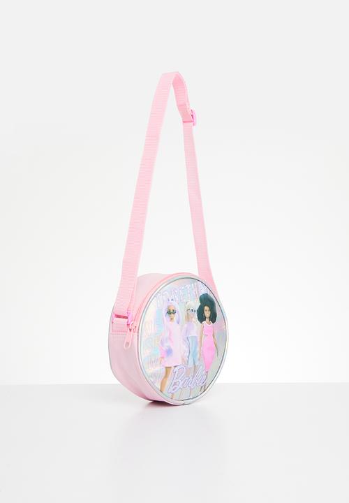 Pop Candy - Barbie metallic round sling bag - pink