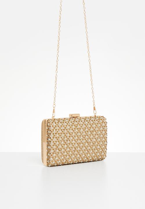 MILLA - Leighton clutch bag - gold