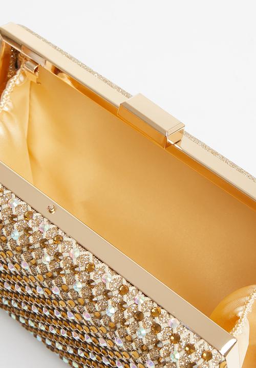 MILLA - Leighton clutch bag - gold
