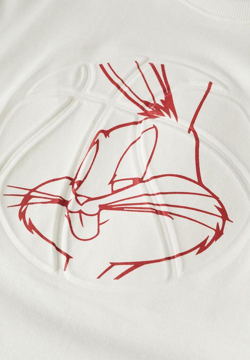 MANGO - T-Shirt ballbugs - white