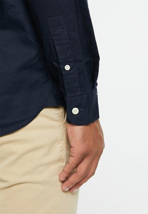 Lyle & Scott - Oxford shirt - navy
