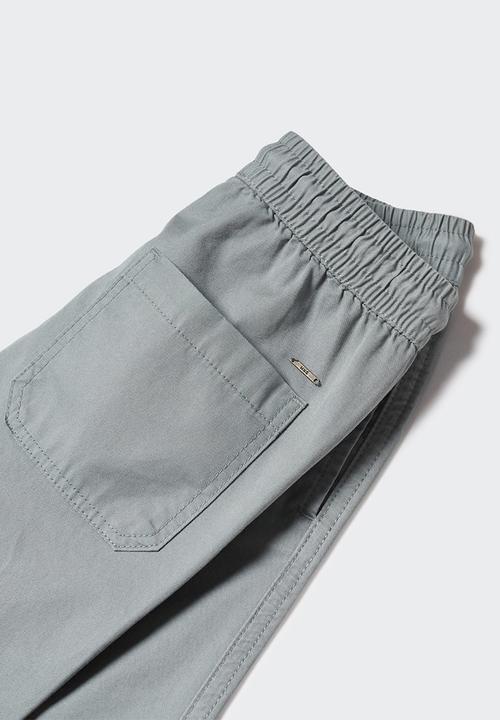 MANGO - Trousers franky4 - green