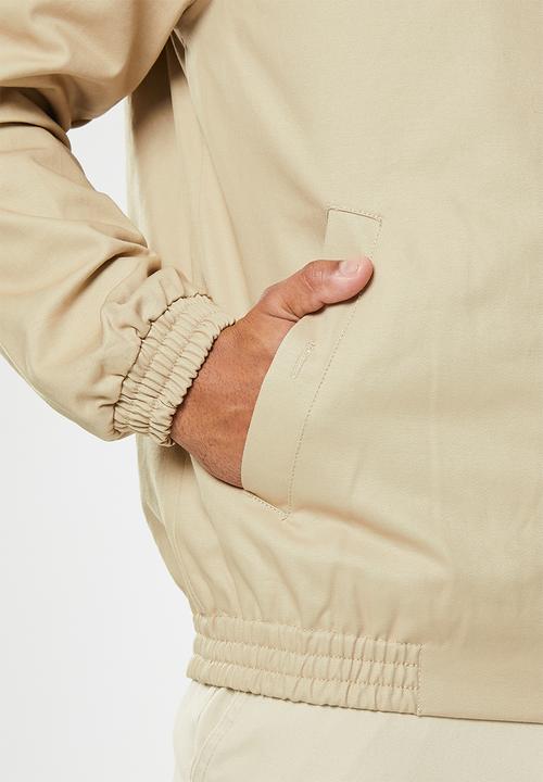 Lyle & Scott - Harrington jacket - stone