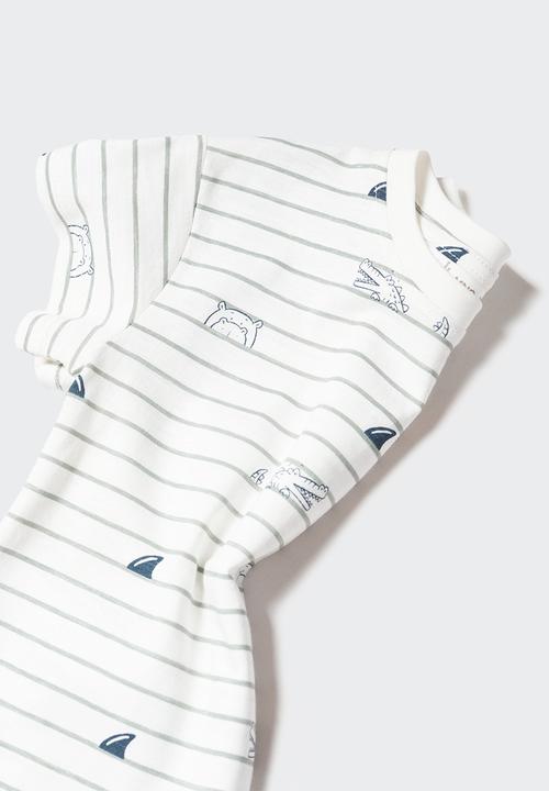 MANGO - T-Shirt coco - white