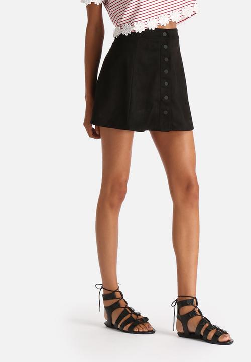 Glamorous - Button A Line Skirt