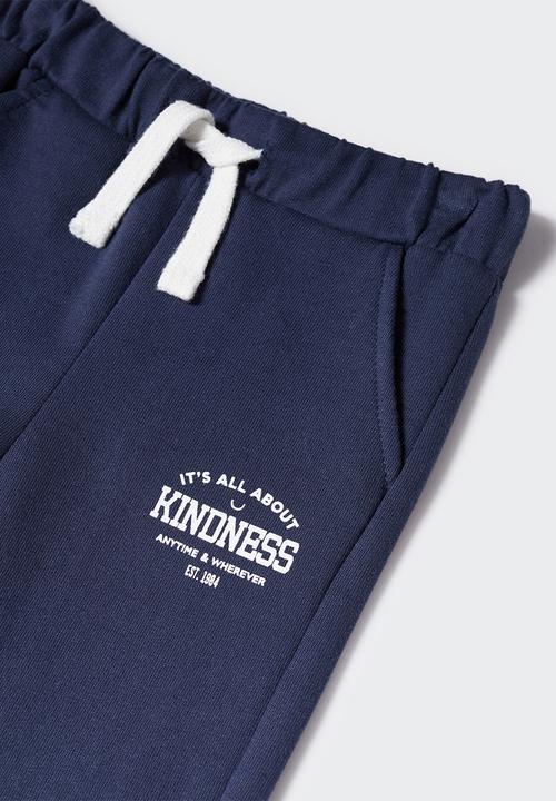 MANGO - Trousers valley - navy