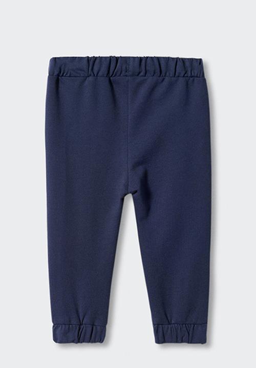 MANGO - Trousers valley - navy