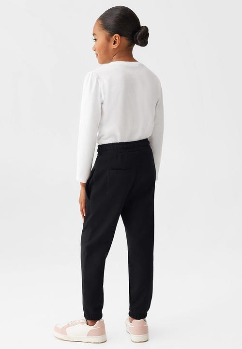 MANGO - Trousers susan - black