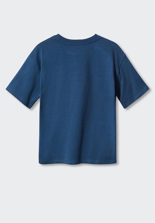 MANGO - T-shirt skate - navy