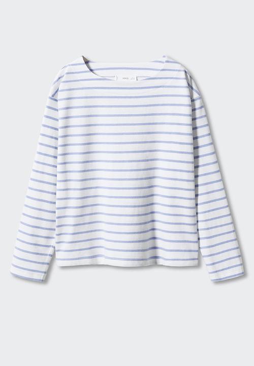 MANGO - T-shirt picasso - off white