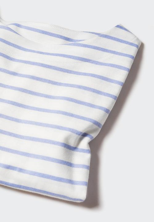MANGO - T-shirt picasso - off white