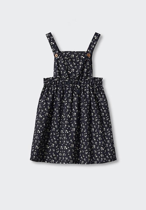 MANGO - Dungarees Idalia - Black
