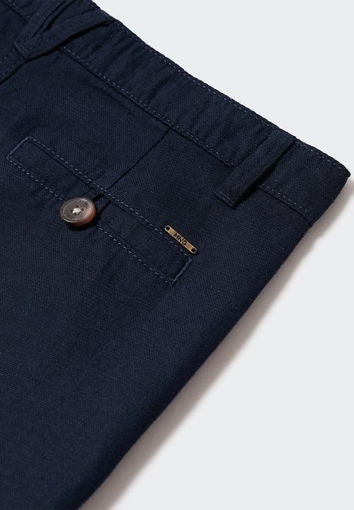 MANGO - Bermuda shorts calatea - navy