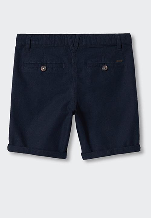 MANGO - Bermuda shorts calatea - navy