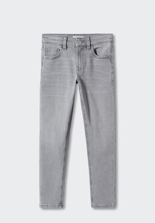 MANGO - Jeans slim4 - light grey