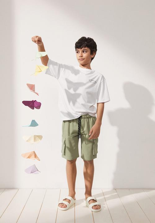 MANGO - Bermuda shorts karl shorts karl - khaki