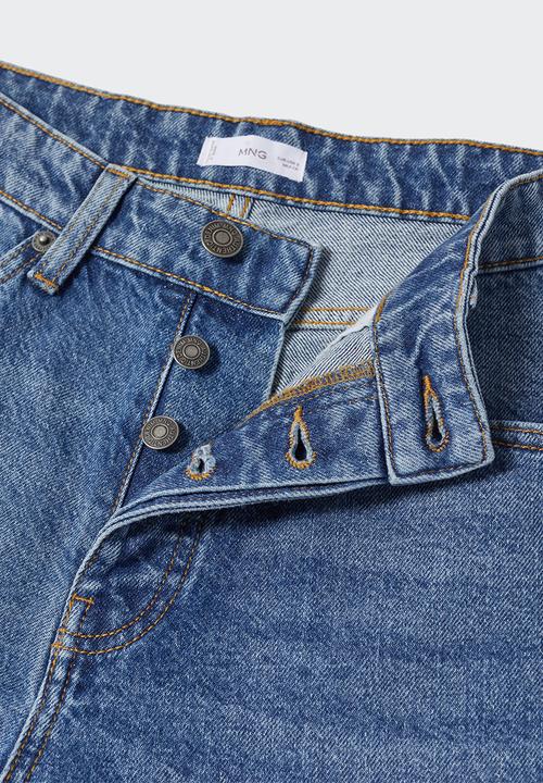 MANGO - Jeans tapered fit - medium blue 