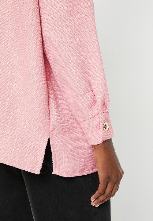 Me&B - Boucle shirt - pink