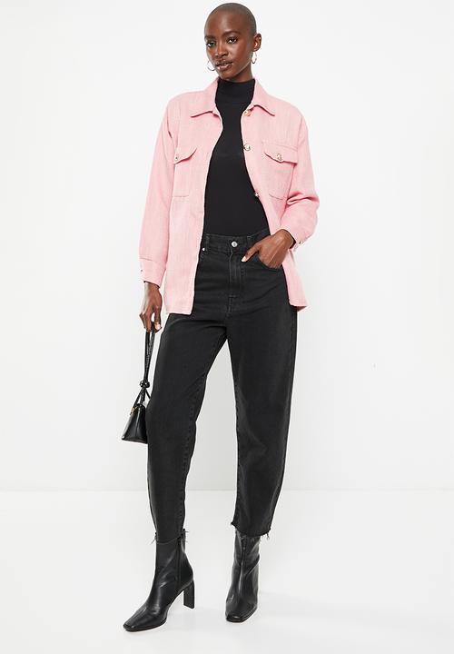 Me&B - Boucle shirt - pink