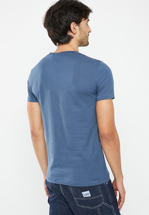Calvin Klein - Mixed institutional tee - aegean sea