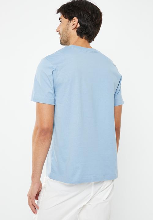 Calvin Klein - Ck address logo tee - iceland blue