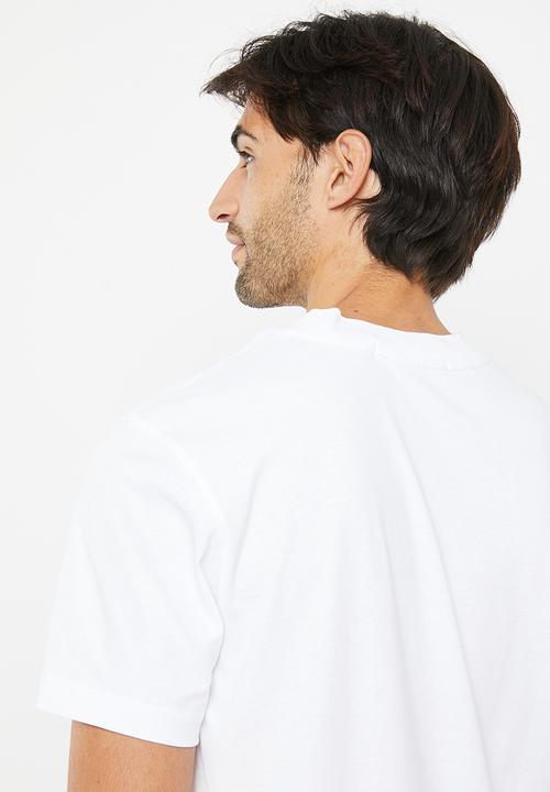 Calvin Klein - Shrunken badge tee - bright white