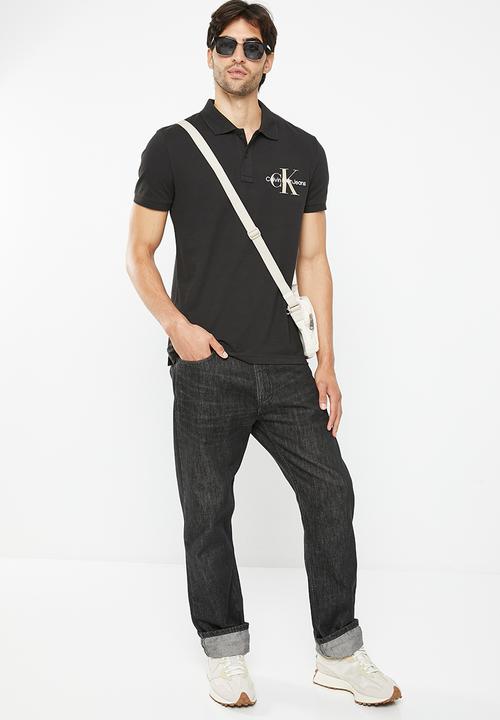 Calvin Klein - Archival monologo polo - ck black