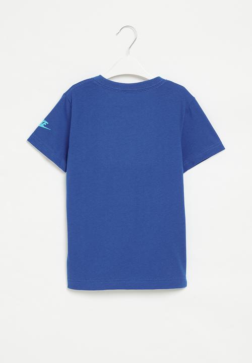 Nike - Nkb jdi embroidery tee - game royal