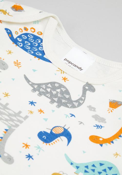 Pop Candy - Printed bodyvest - white
