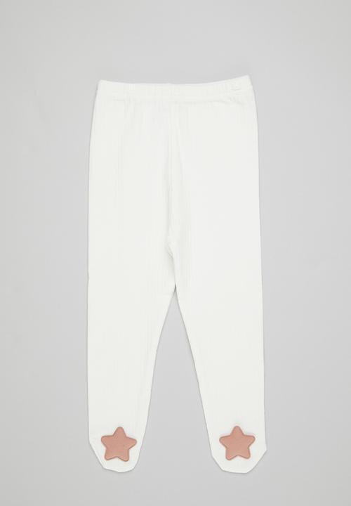 Pop Candy - Footed legging - white