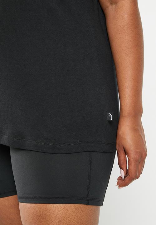 PUMA - Plus graphics houndstooth tee - puma black