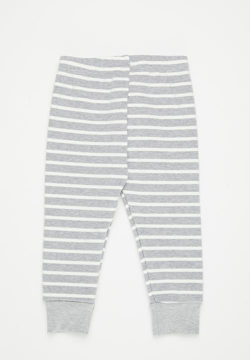 Pop Candy - Stripe legging - grey